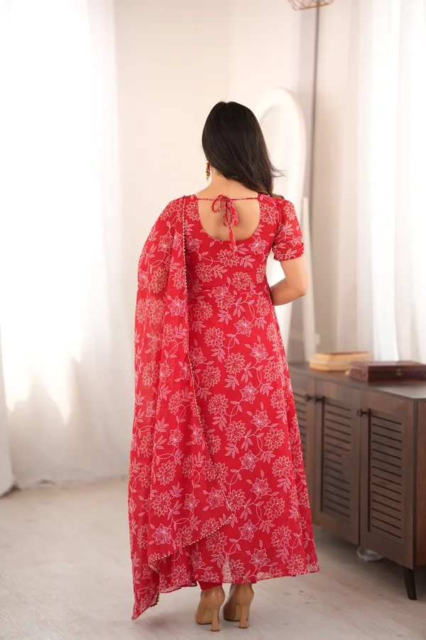 Red_Georgette_Gown_with_Dupatta_for_Women