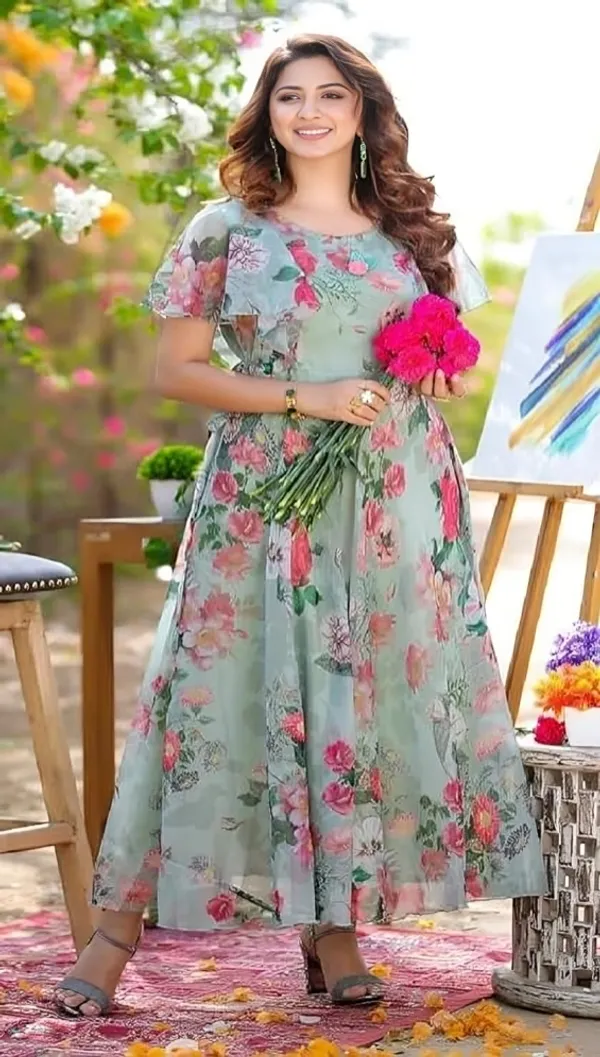 Light_Green_Georgette_Dress_for_Women