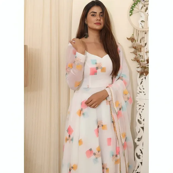 White_Georgette_Gown_with_Dupatta_for_Women