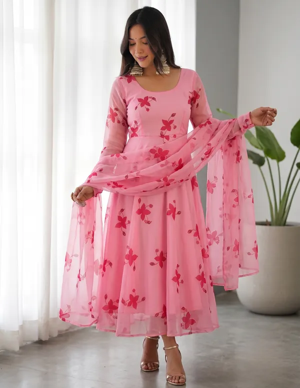 Pink_Georgette_Gown_with_Dupatta_for_Women