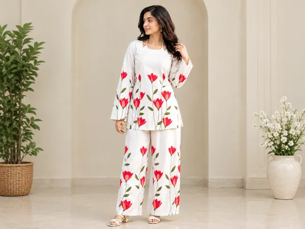 White_Cotton_Kurta_Palazzo_Co-ord_Set_for_Women