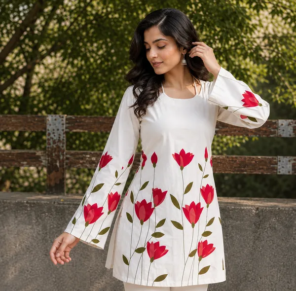 White_Cotton_Kurta_Palazzo_Co-ord_Set_for_Women
