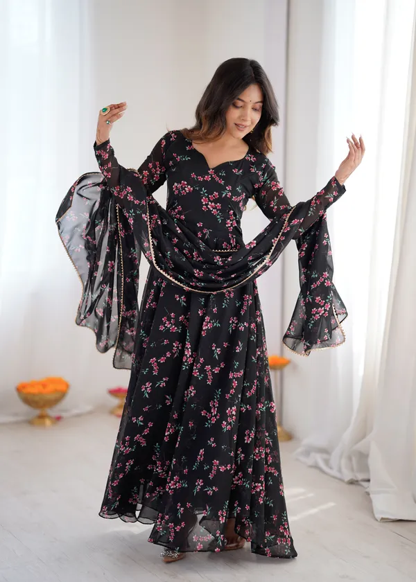 Black_Georgette_Gown_with_Dupatta_for_Women