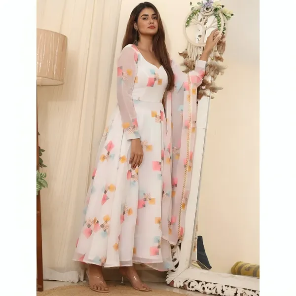 White_Georgette_Gown_with_Dupatta_for_Women