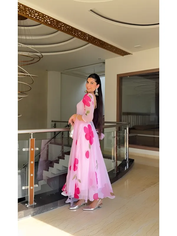 Pink_Georgette_Gown_with_Dupatta_for_Women