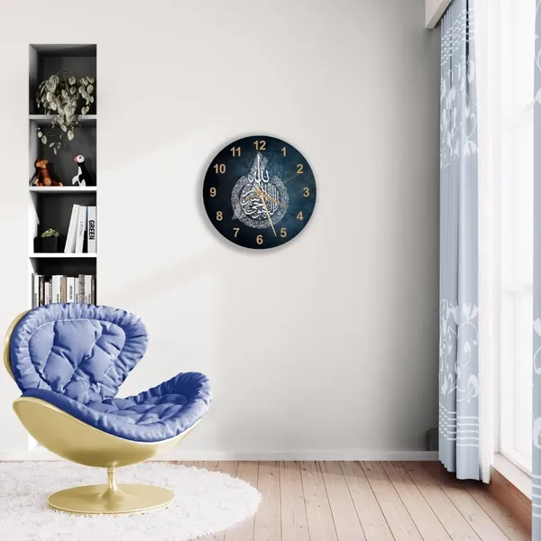 Acrylic_Islamic_Ayatul_Kursi_Arabic_Calligraphy_Wall_Clock_Black_Golden