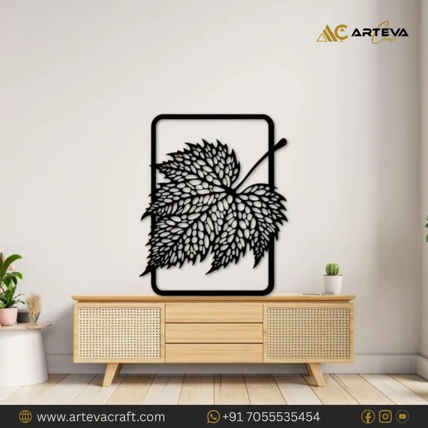Modern_Botanical_Leaf_Wood_Wall_Art_-_Laser_Cut_Nature-Inspired_Decor_for_Living_Room_-_Black