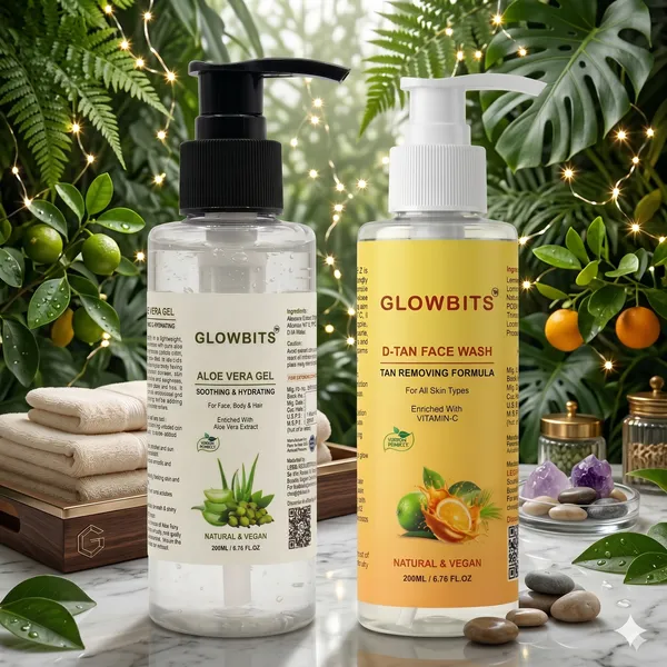 Glowbits_Aloe_Vera_Gel_And_Tan_Removing_Face_Wash_Set
