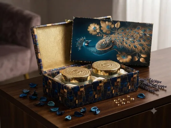 Blue_Peacock_Decorative_Gift_Box_With_Two_Containers