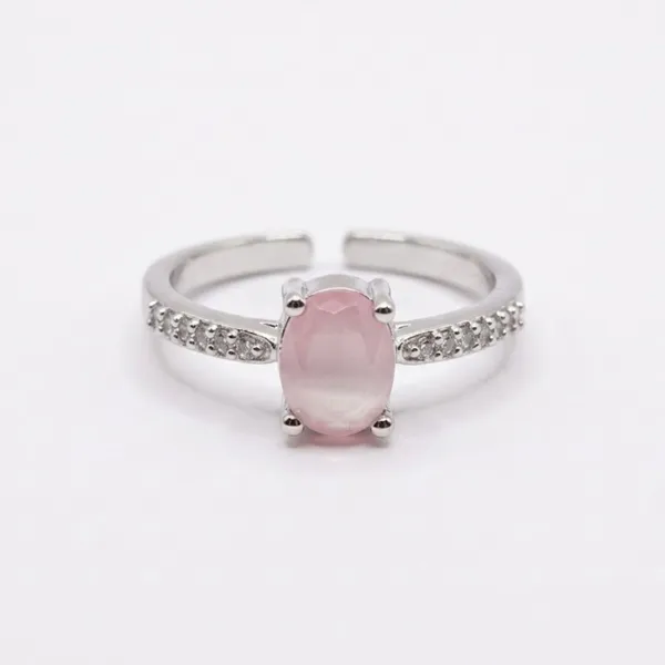 American_Diamond_Hazel_Adjustable_Ring_Pink