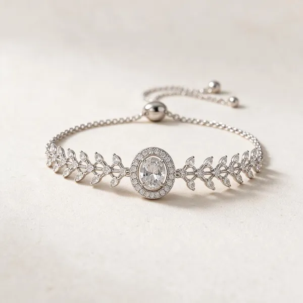 Silver_Fern_Adjustable_Bracelet