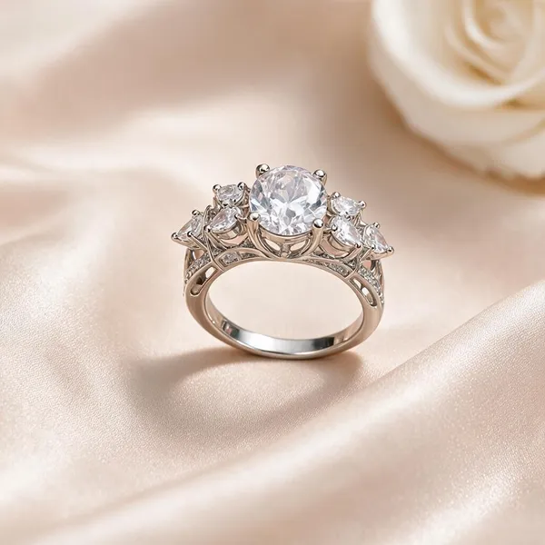 Scarlet_Crown_Adjustable_Ring_White