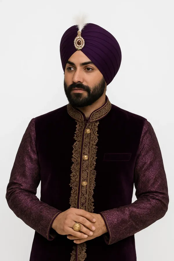 Royal_Purple_Cotton_Turban_For_Men