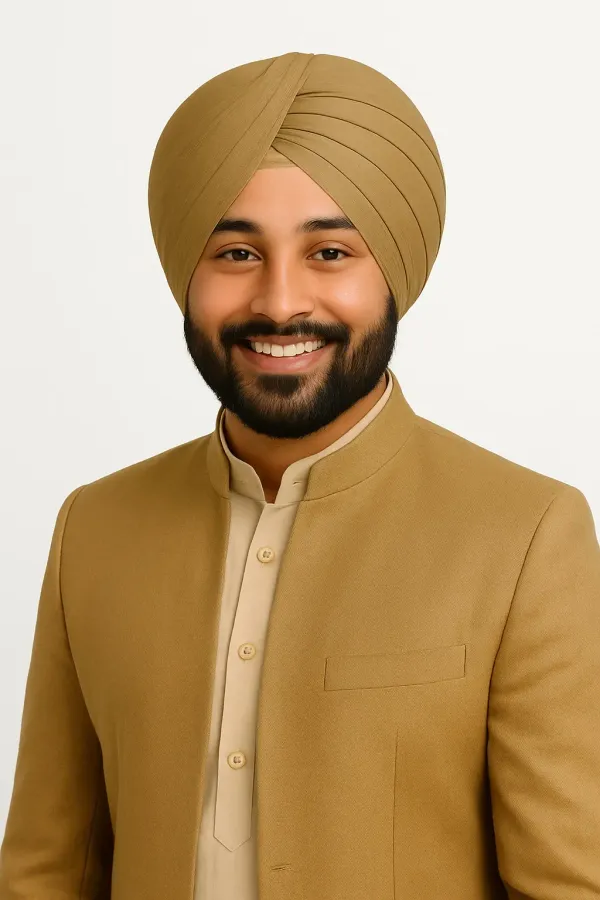 Khaki_Cotton_Turban_For_Men