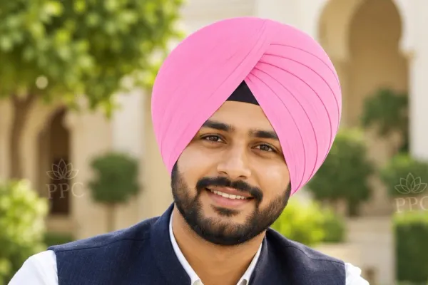 Lollipop_Pink_Cotton_Turban_For_Men