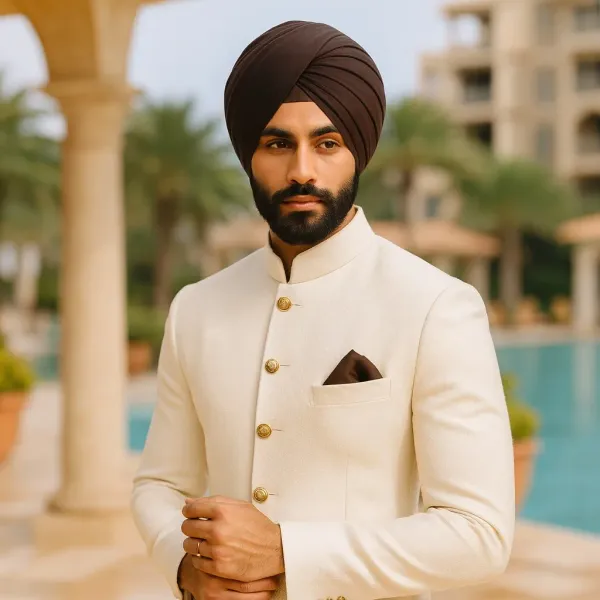 Brown_Cotton_Turban_For_Men