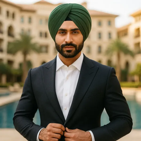 Pickle_Green_Cotton_Turban_For_Men