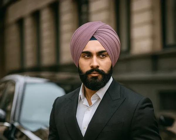 Damask_Rose_Cotton_Turban_For_Men