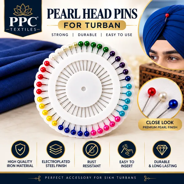 Multicolour_Metal_Pearl_Head_Pins_For_Sikh_Turbans_-_Pack_of_4