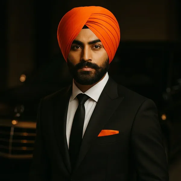 Candy_Orange_Cotton_Punjabi_Turban_For_Men