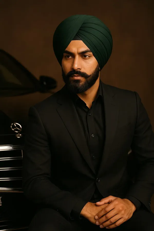 Basil_Green_Cotton_Turban_For_Men