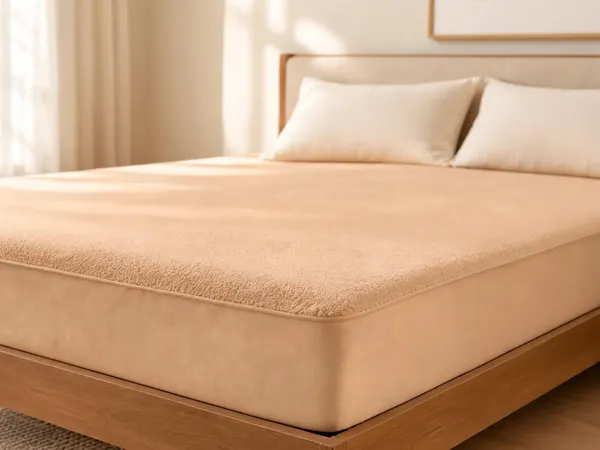 Brown_240_Gsm_Poly_Cotton_Terry_Mattress_Protector
