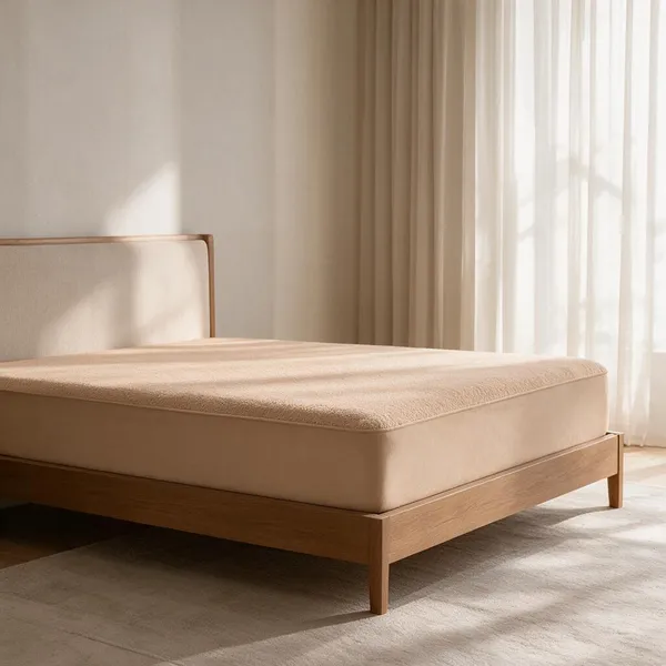 Brown_240_Gsm_Poly_Cotton_Terry_Mattress_Protector