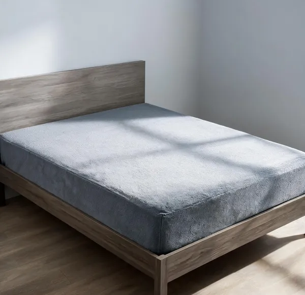 Slate_Grey_280_Gsm_Poly_Cotton_Terry_Breathable_Mattress_Protector