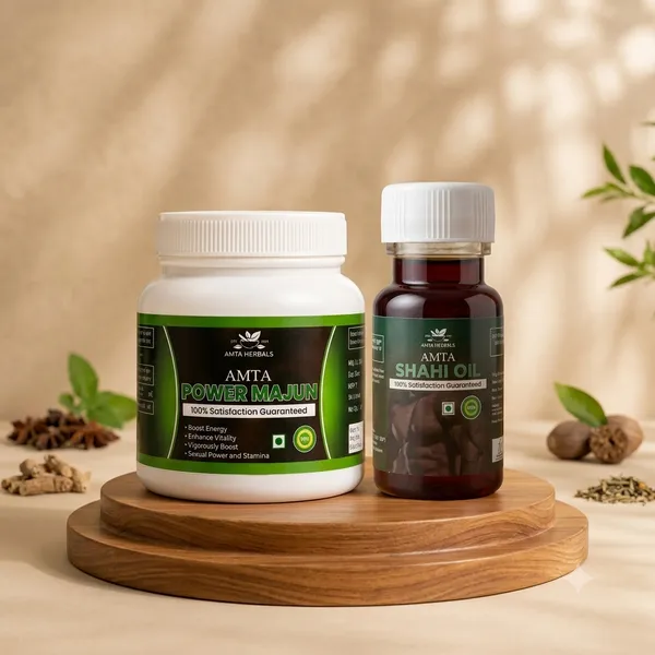 Amta_Shahi_Oil_,_Amta_Power_Majun_Herbal_Supplement