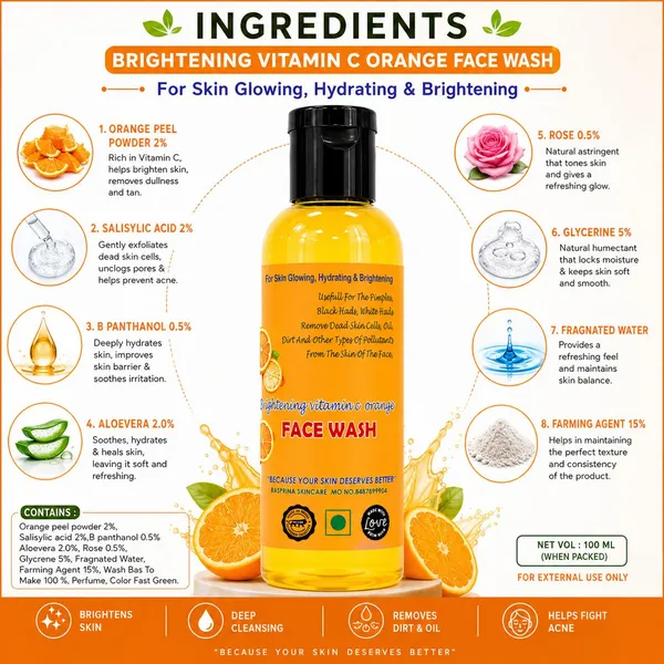 Rasprina_Vitamin_C_Orange_Brightening_Hydrating_Face_Wash_100_Ml