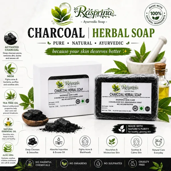 Rasprina_Activated_Charcoal_Herbal_Deep_Cleansing_Soap_100_Gm
