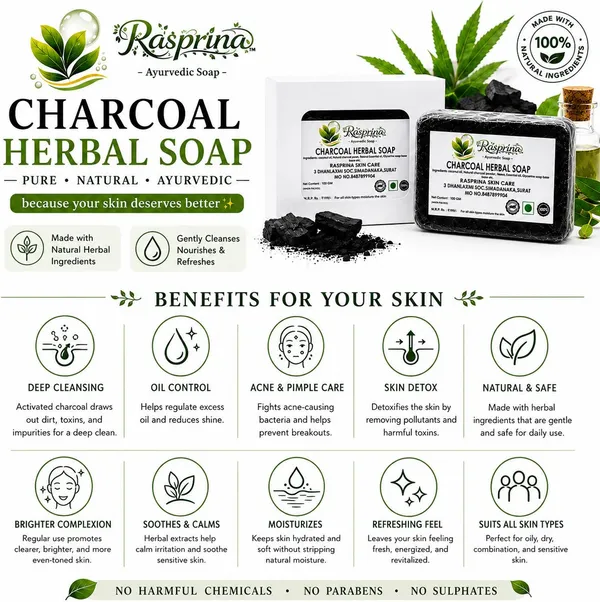 Rasprina_Activated_Charcoal_Herbal_Deep_Cleansing_Soap_100_Gm