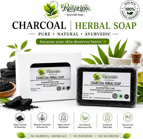 Rasprina_Activated_Charcoal_Herbal_Deep_Cleansing_Soap_100_Gm