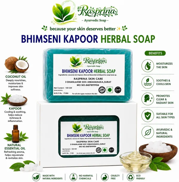 Rasprina_Bhimseni_Kapoor_Camphor_Herbal_Soap_100_Gm