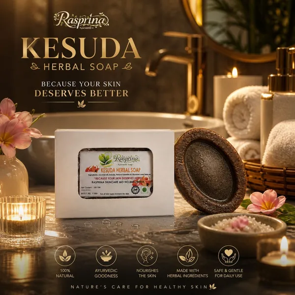 Rasprina_Kesuda_Herbal_Ayurvedic_Bathing_Soap_100_Gm