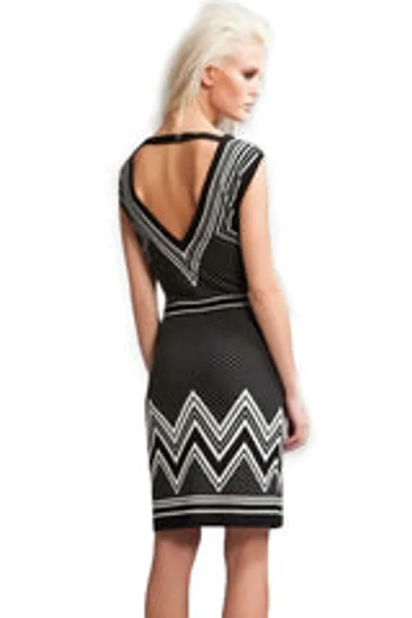 Kaamastra_Trendy_Cutout_Polka_Dot_Print_Dress
