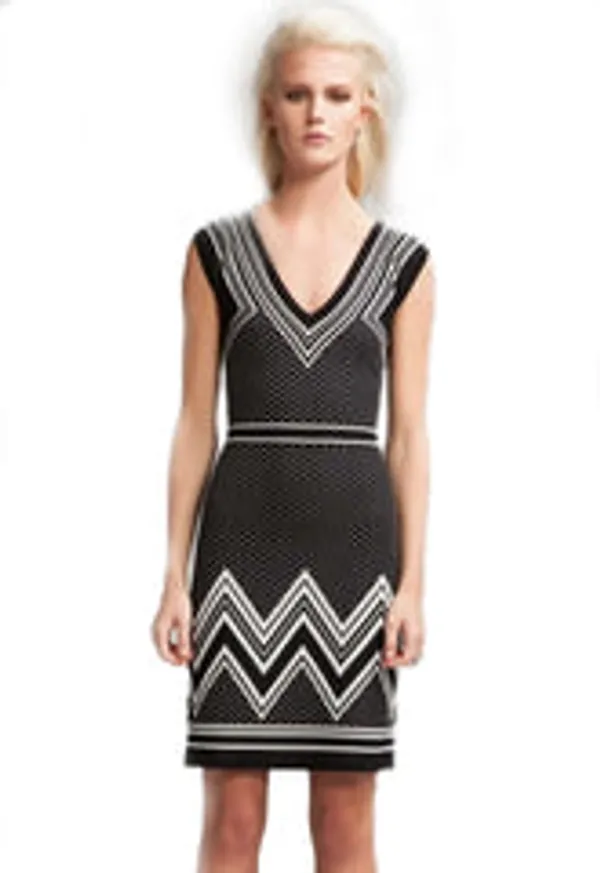 Kaamastra_Trendy_Cutout_Polka_Dot_Print_Dress