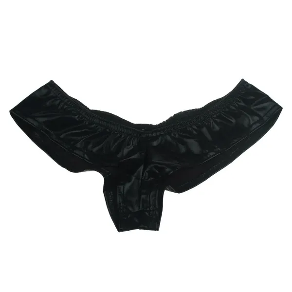 Kaamastra_Hot_Sexy_Metallic_Underwear_Black