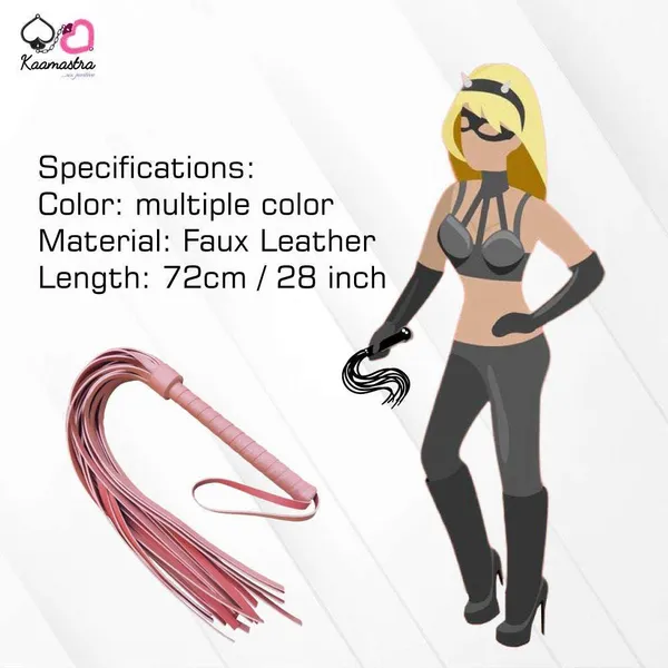 Kaamastra_28_Inch_72cm_Beginners_Leather_Fetish_Whip