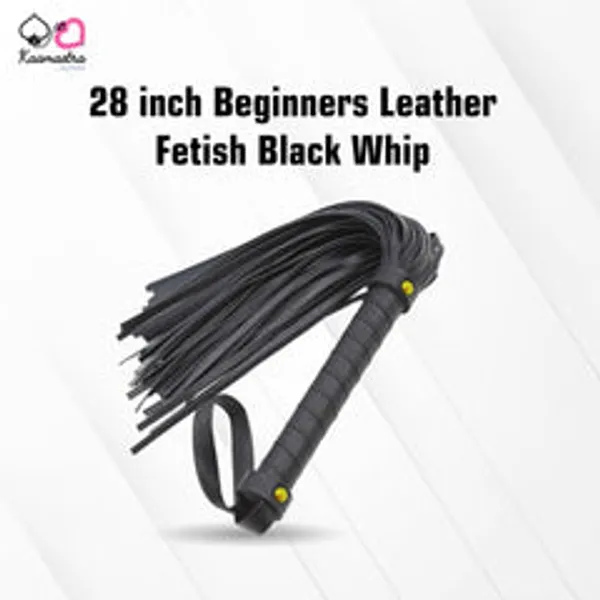 Kaamastra_28_Inch_72cm_Beginners_Leather_Fetish_Whip