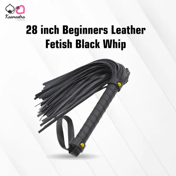 Kaamastra_28_Inch_72cm_Beginners_Leather_Fetish_Whip