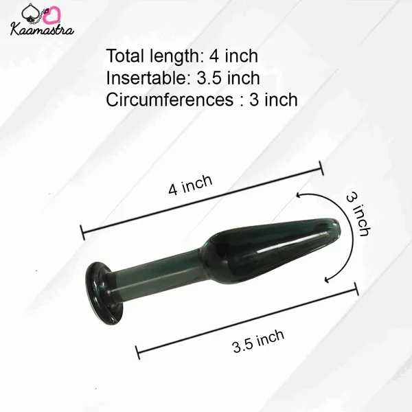 Kaamastra_S_Glass_Anal_Plug