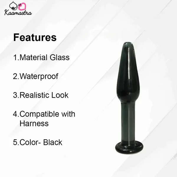 Kaamastra_S_Glass_Anal_Plug