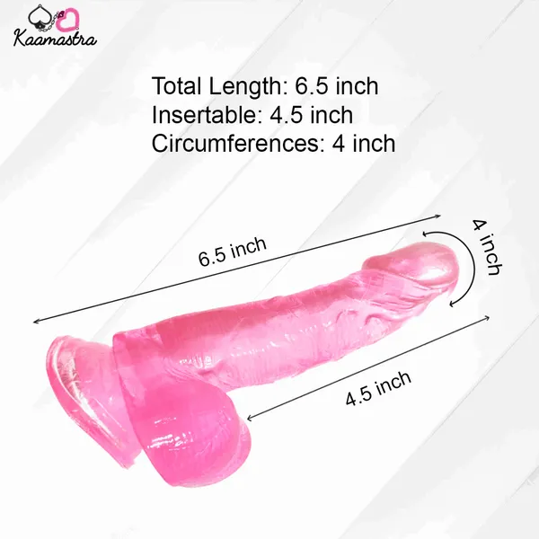 Kaamastra_S_Jelly_Suction_Dildo_For_Women