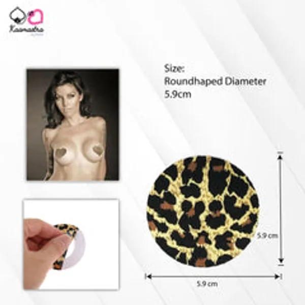 Kaamastra_Leopard_Print_Round_Shape_Nipple_Pasty