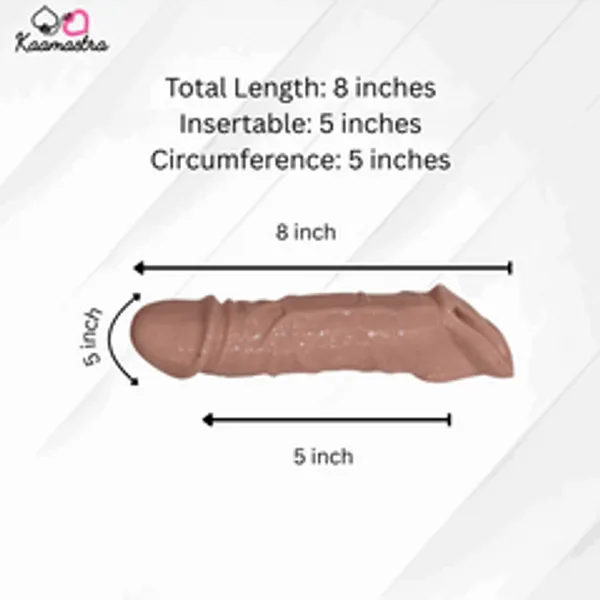 Kaamastra_Jumbo_Extender_Penis_Sleeve_Silicone