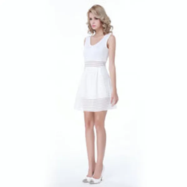 Kaamastra_Fashionable_V_Neck_And_Sleeveless_Dress
