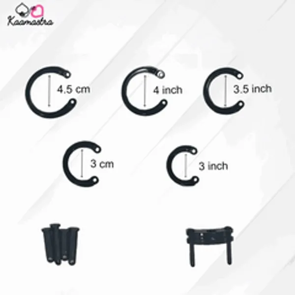 Kaamastra_Silver_Cage_Penis_Ring_Chastity_Device_Small