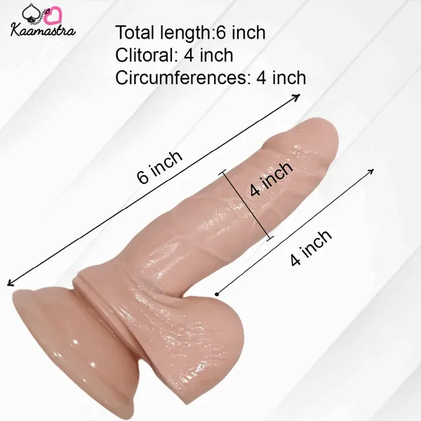 Kaamastra_6_Inch_15_24_Flesh_Skin_Realistic_Suction_Dildo