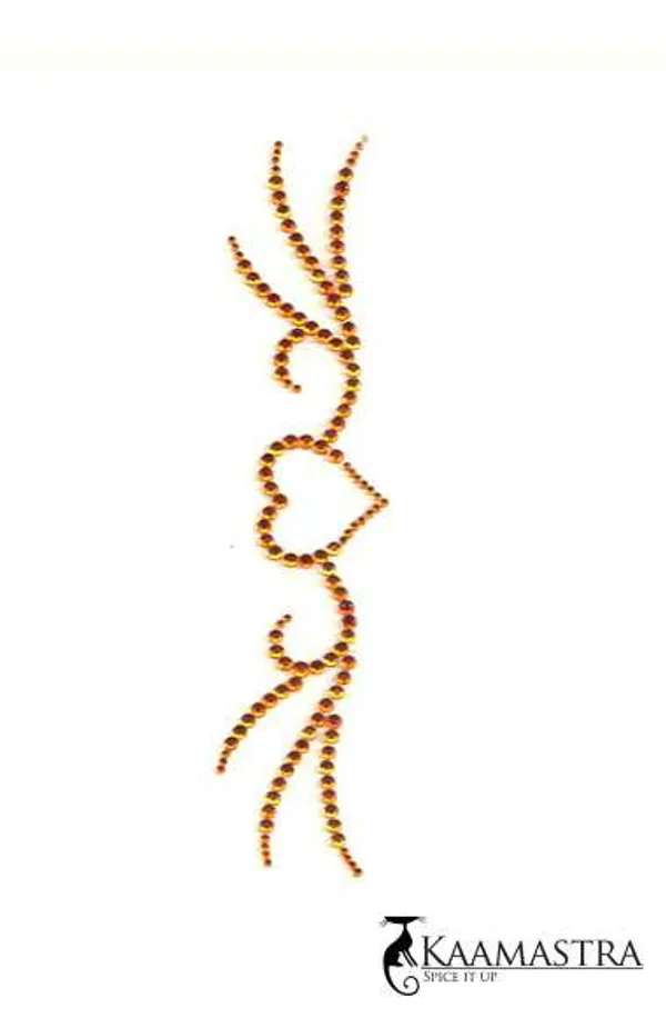 The_Orange_Heart_Crystal_Arm_Band